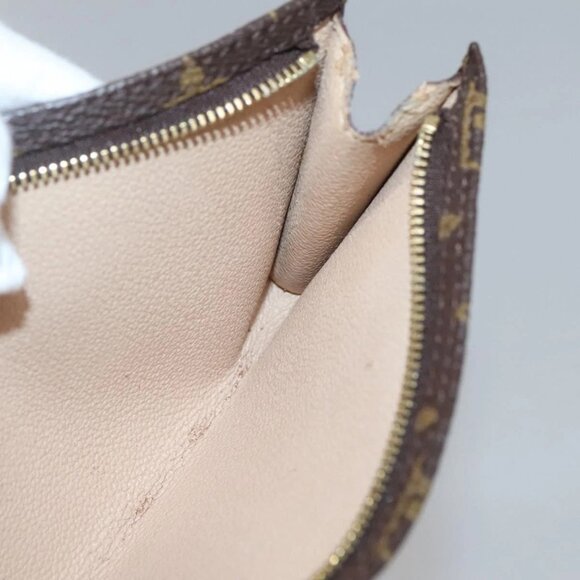 LOUIS VUITTON Monogram Bucket GM Accessory Pouch LV Auth 132473 - Picture 15 of 16